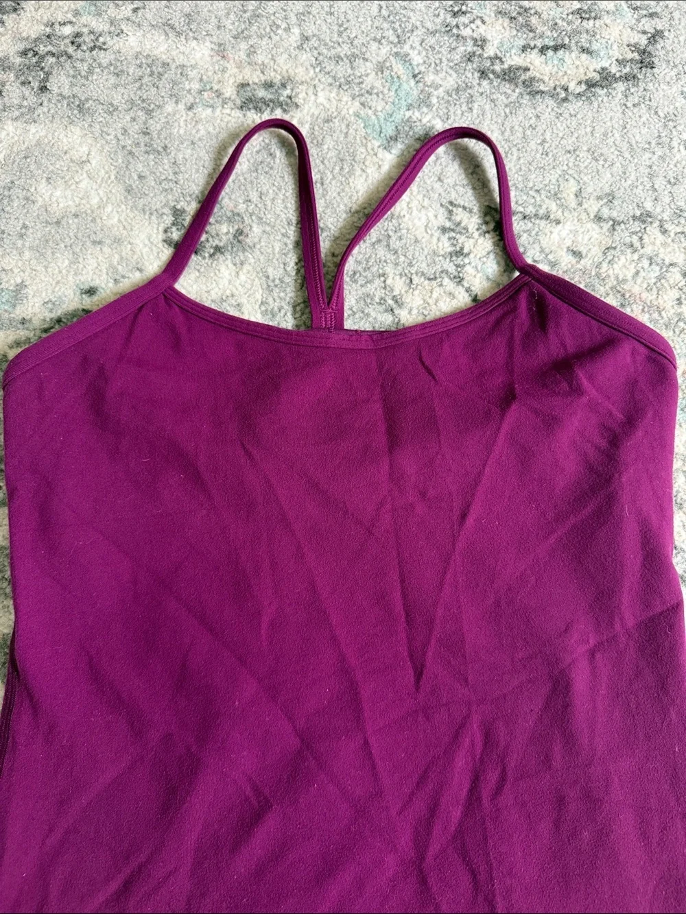 Lululemon Power Y Tank Purple